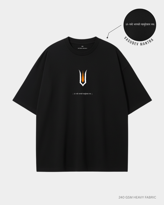 Om Namo Bhagwate Vasudevay Unisex Oversized T-Shirt | Antherr Originals