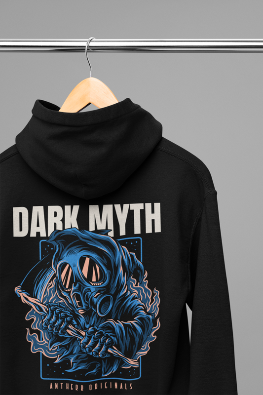 Dark Myth: Antherr Originals Winter Hoodies BLACK