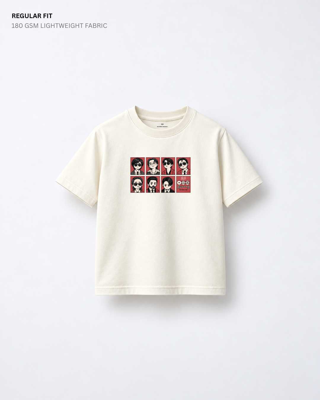 Chibi BTS 2.0 Arirang Kids Regular Fit T-Shirt