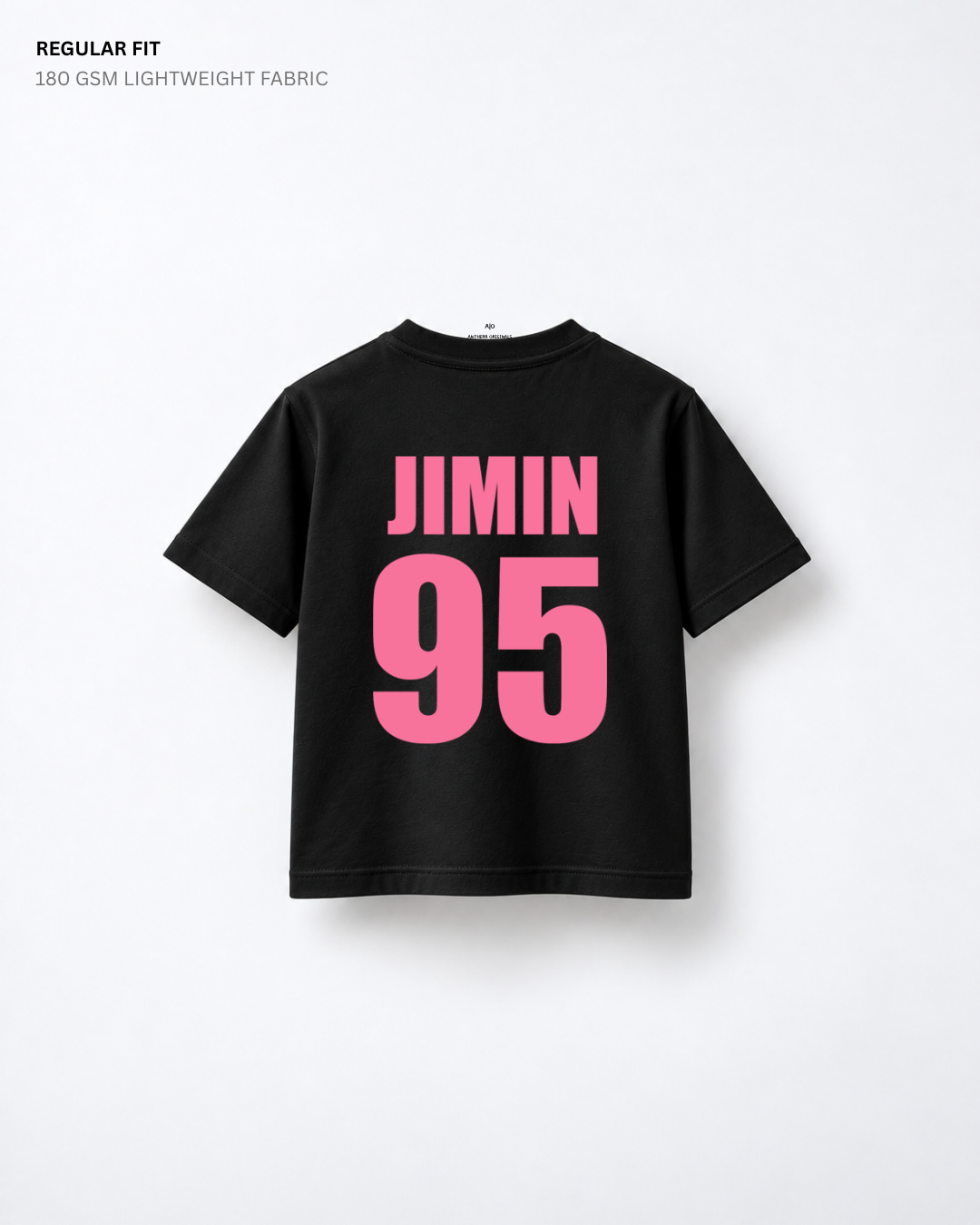 Jimin 95 Kids Regular Fit T-Shirt Black