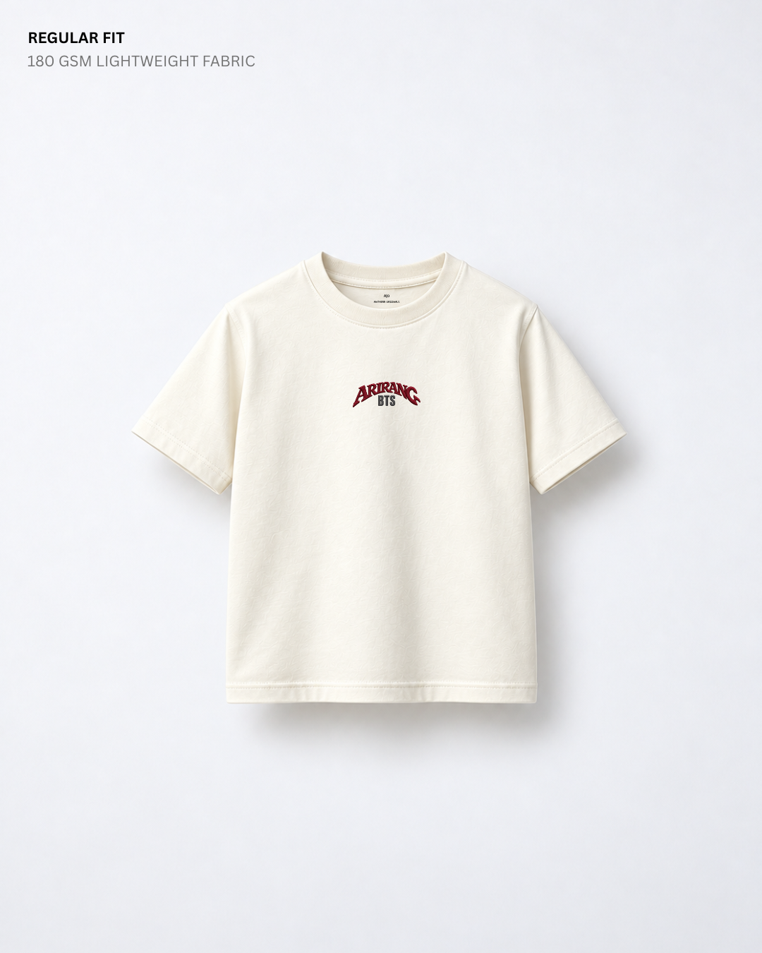 Arirang Embroidered Kids Regular Fit T-Shirt