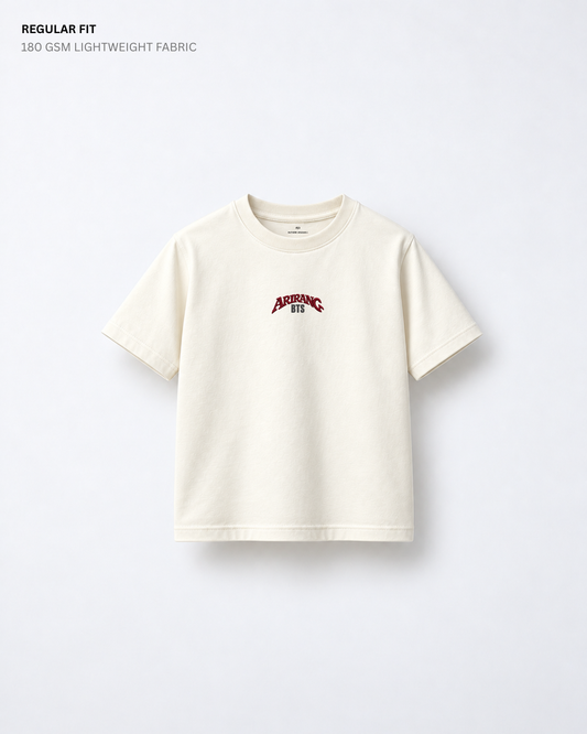 Arirang Embroidered Kids Regular Fit T-Shirt