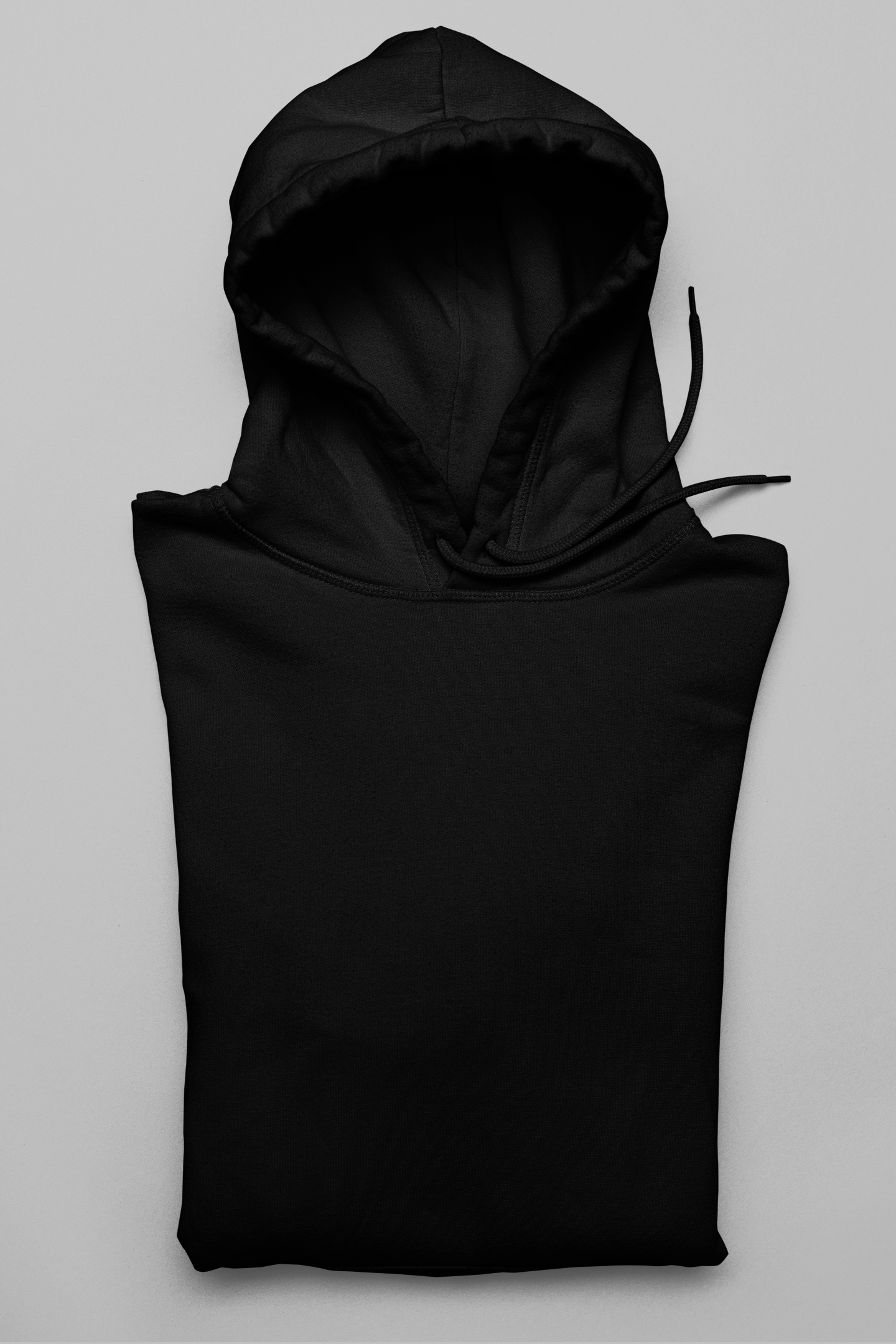 Basic Black Unisex Winter Hoodies