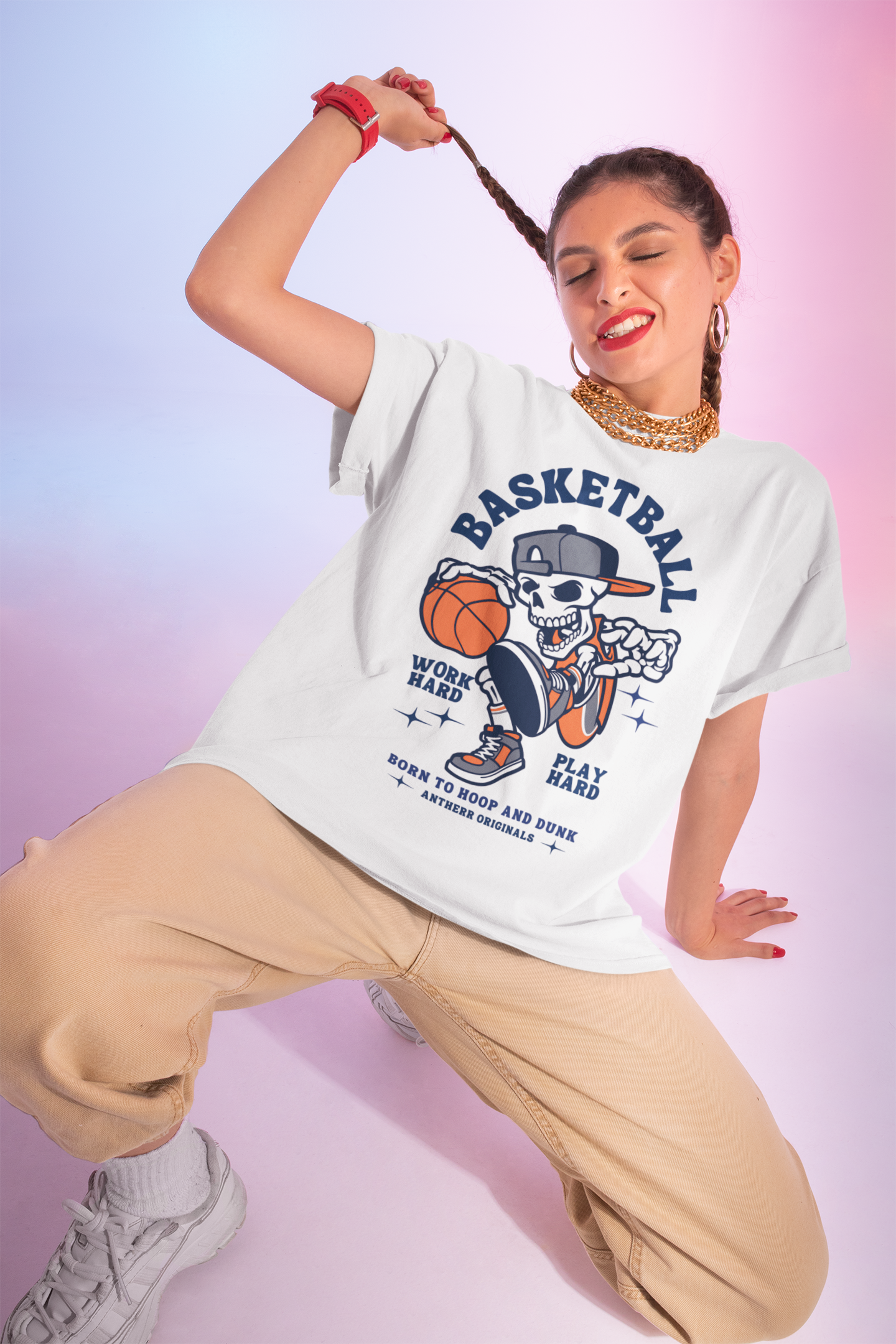 Basketball: Oversized T-Shirts| Antherr Originals