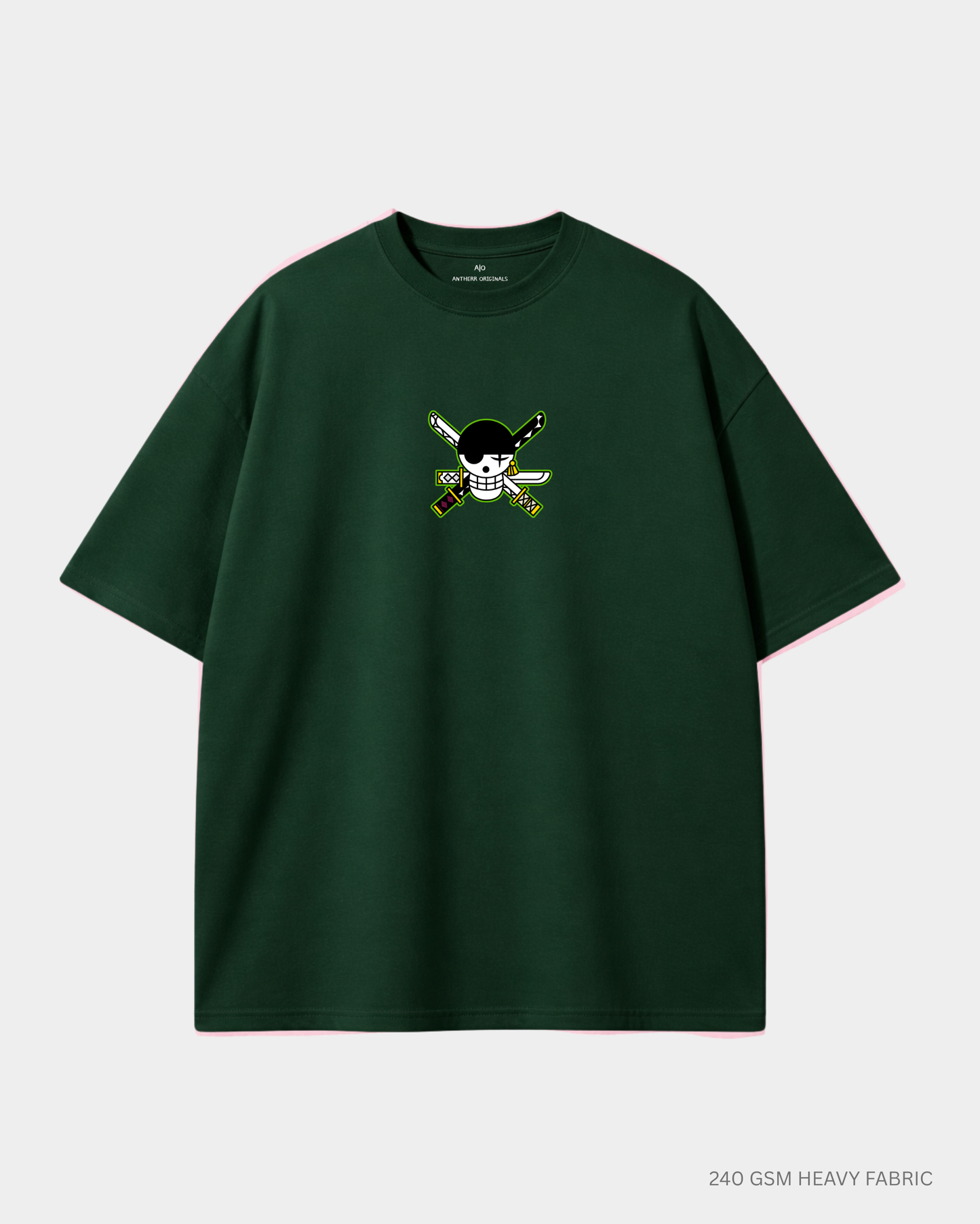 Roronoa Zoro One Piece Anime Oversized T-Shirt | Antherr Core