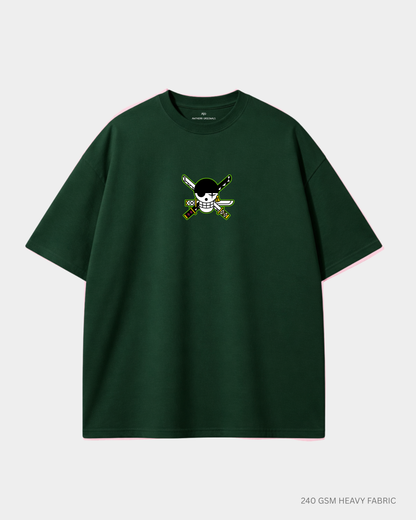 Roronoa Zoro One Piece Anime Oversized T-Shirt | Antherr Core