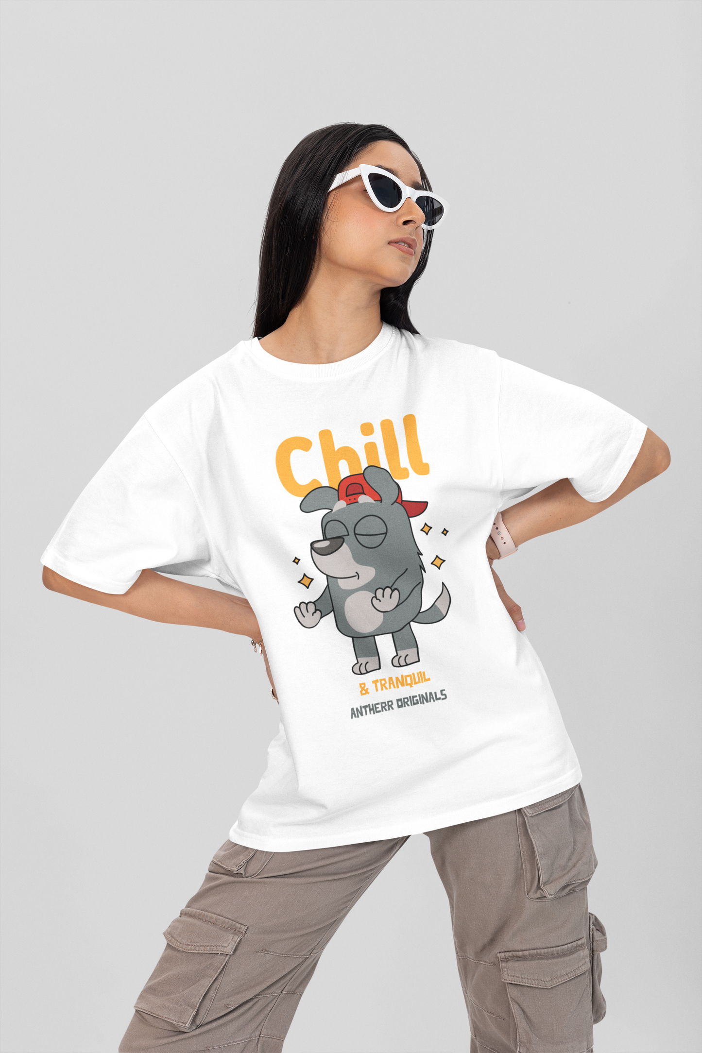 Chill: Unisex Oversized T-Shirts