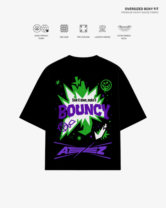 Ateez Bouncy Unisex French Terry Oversized T-Shirt | Antherr Core