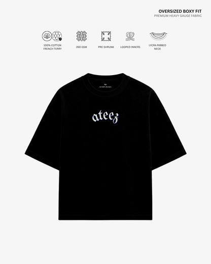 Ateez Unisex French Terry Oversized T-Shirt | Antherr Core