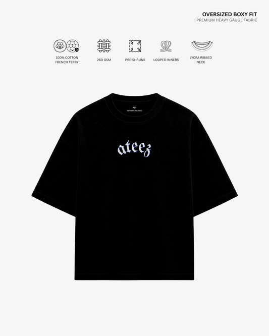 Ateez Unisex French Terry Oversized T-Shirt | Antherr Core