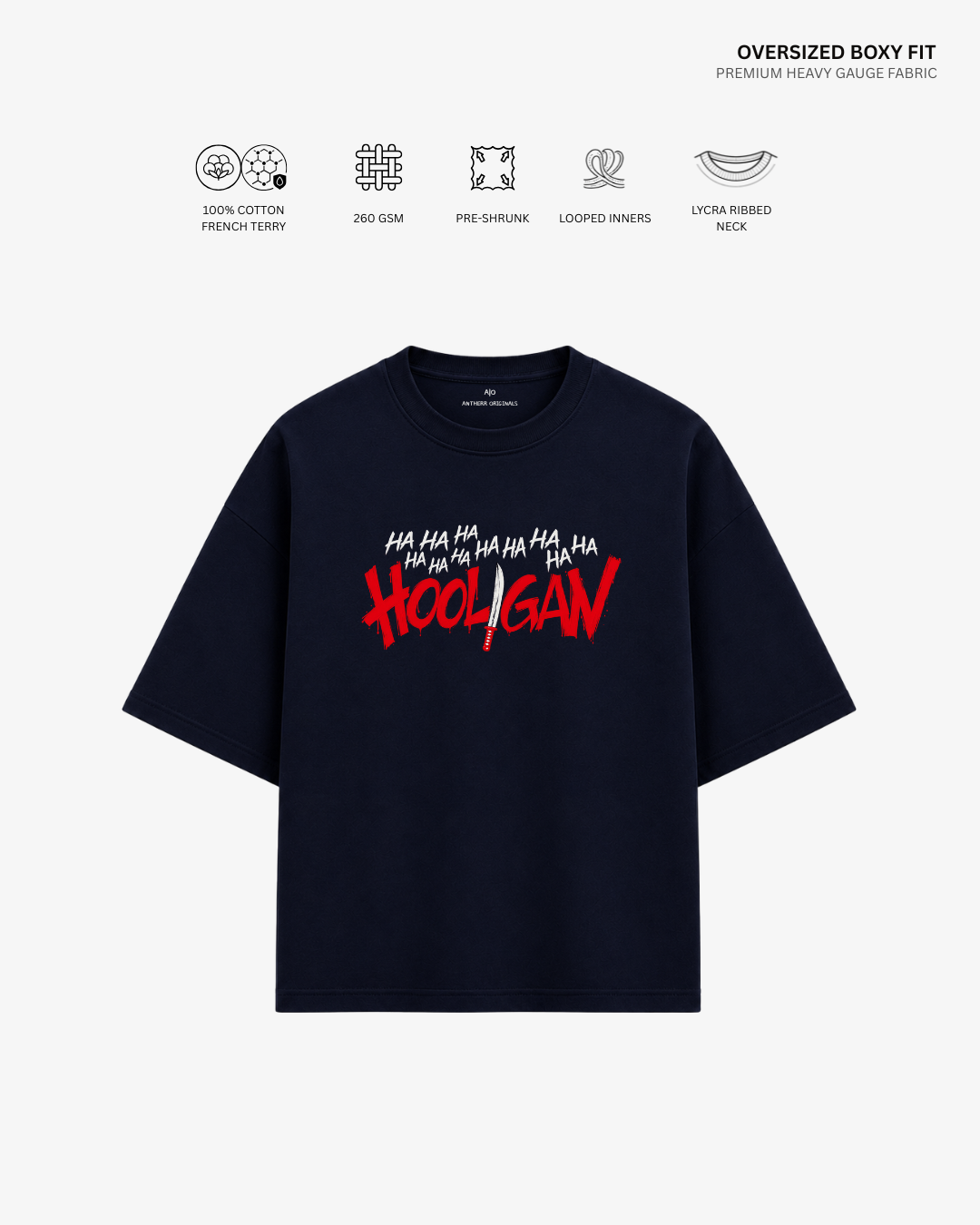 Black t-shirt with 'Briar University Hockey' text on a white background