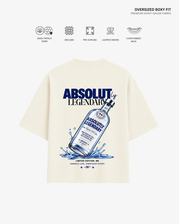 ABSOLUTly Legendary Oversized T-Shirt | Antherr Originals