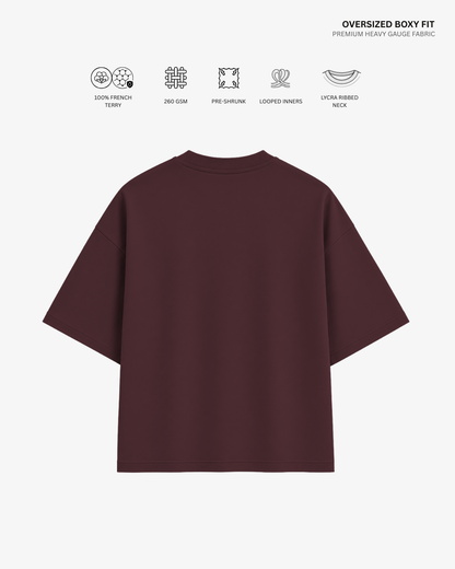Hogwarts Express Unisex French Terry Oversized T-Shirt | Antherr Core