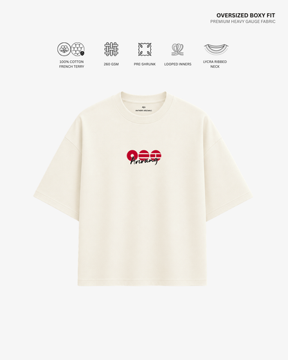 Normal Arirang BTS Unisex French Terry Oversized T-Shirt | Antherr Core