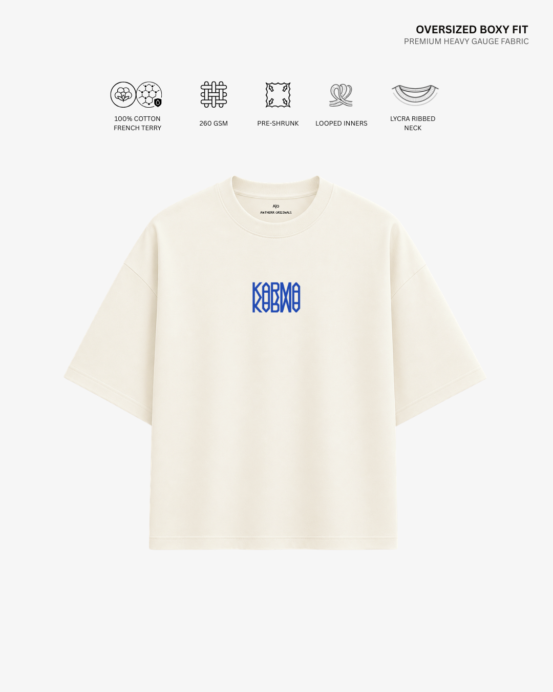 Straykids KARMA Oversized T-Shirt India | Antherr Core