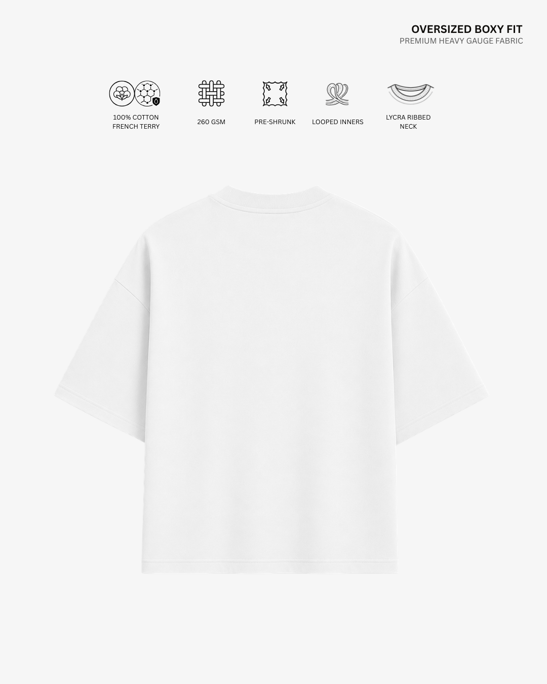 Bangtan Boys French Terry Oversized T-Shirt | Antherr Core