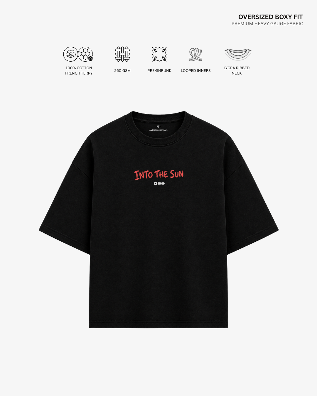 Into The Sun Arirang BTS Unisex Oversized T-Shirt | Antherr Core