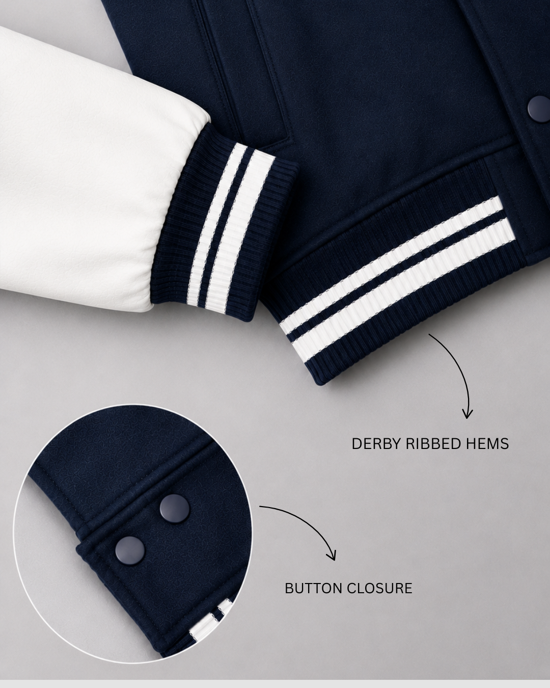 Briar University Unisex Varsity Jacket