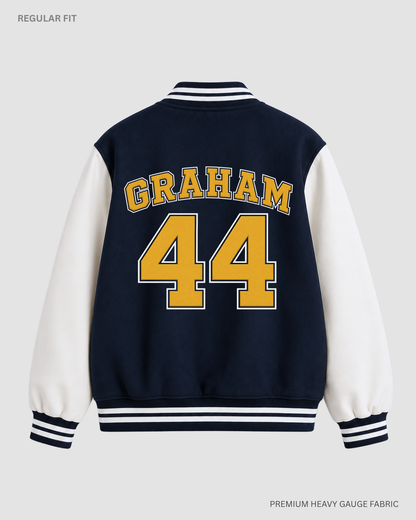Briar U Hawks Unisex Varsity Jacket