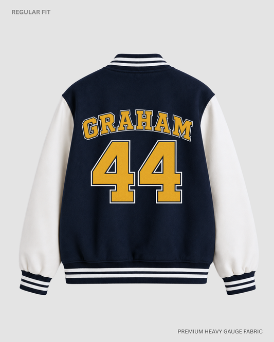 Briar U Hawks Unisex Varsity Jacket
