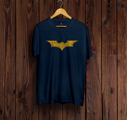 " BATMAN " - HALF-SLEEVE T-SHIRTS NAVY BLUE