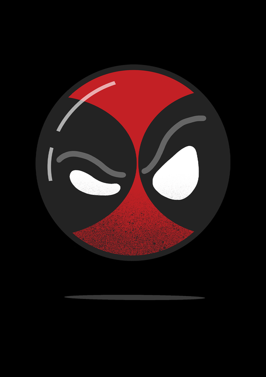 " DEADPOOL "- HALF-SLEEVE T-SHIRT