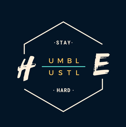 STAY HUMBLE, HUSTLE HARD - HALF-SLEEVE T-SHIRTS