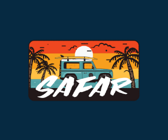 " SAFAR " - HALF-SLEEVE T-SHIRT'S