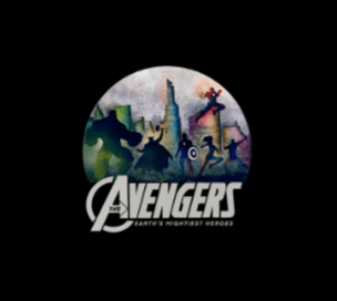 Avengers - Earth's Mightiest Heroes - Half Sleeves T-Shirts.