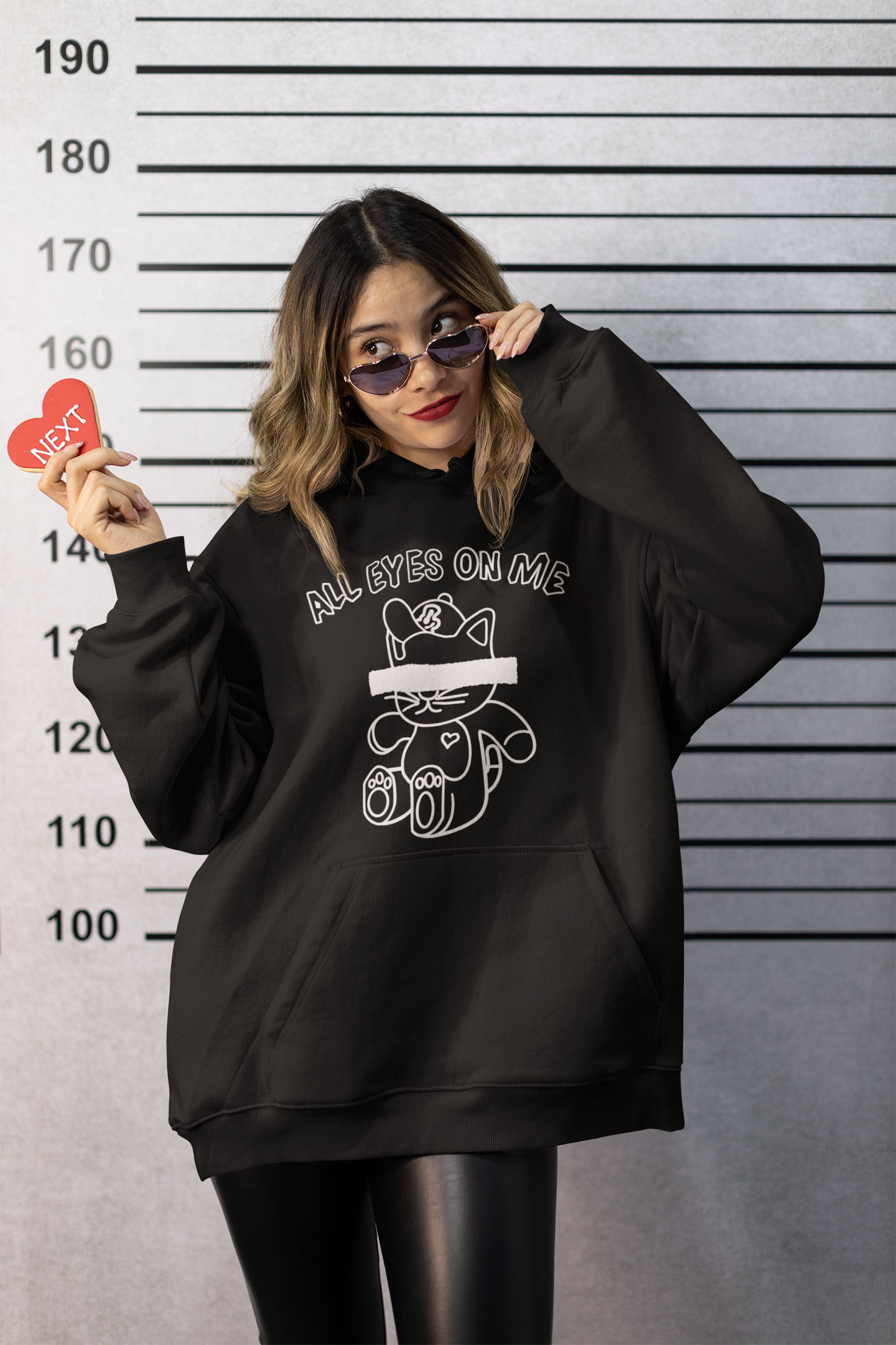 All Eyes on Me Unisex Winter Hoodies