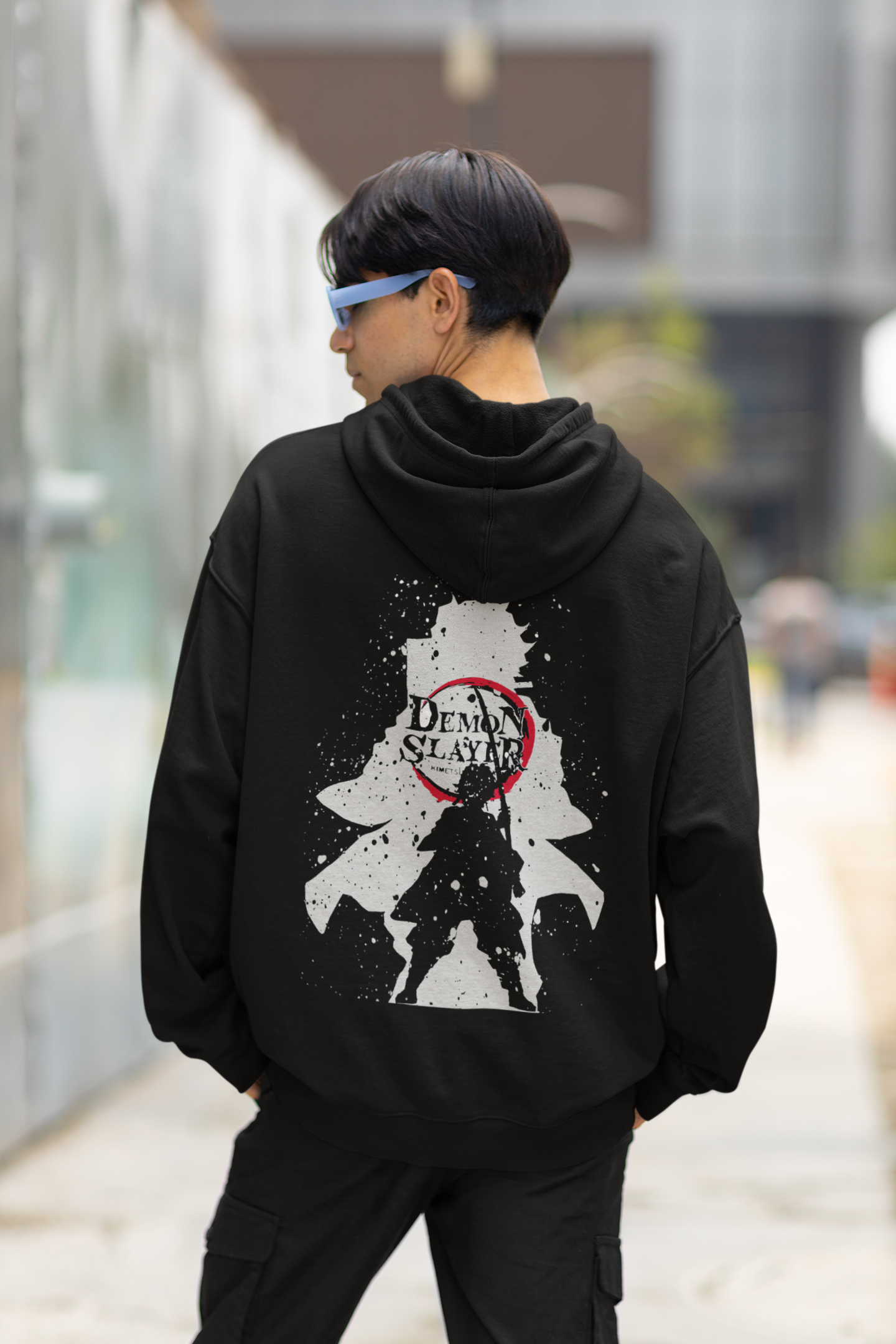Attack of Titan: Anime: Unisex Winter Hoodies BLACK