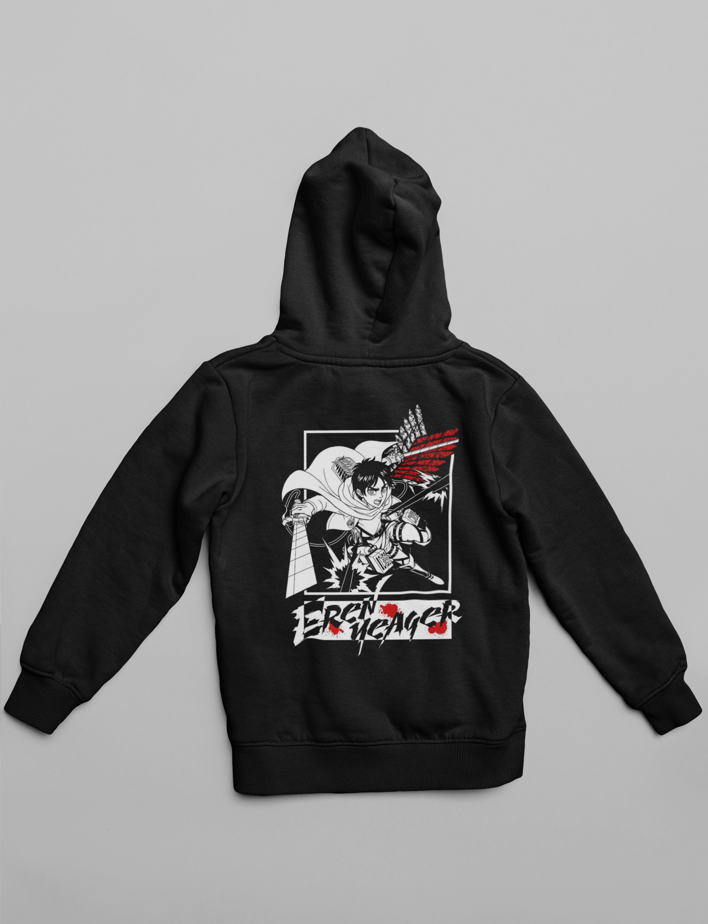 Eren Yeager- Attack of Titan: Unisex Winter Hoodies