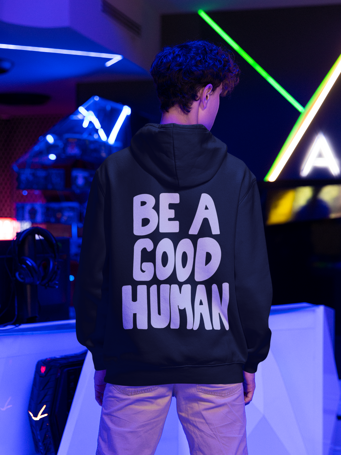 Be a good human- Nomad- Jimin Unisex Winter Hoodie