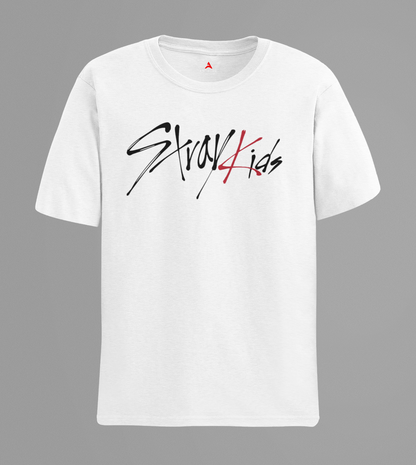 StrayKids - Half-sleeve T-shirts White