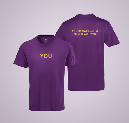 Jimin With You (Double Sided Print): BTS - Half Sleeve T-Shirts