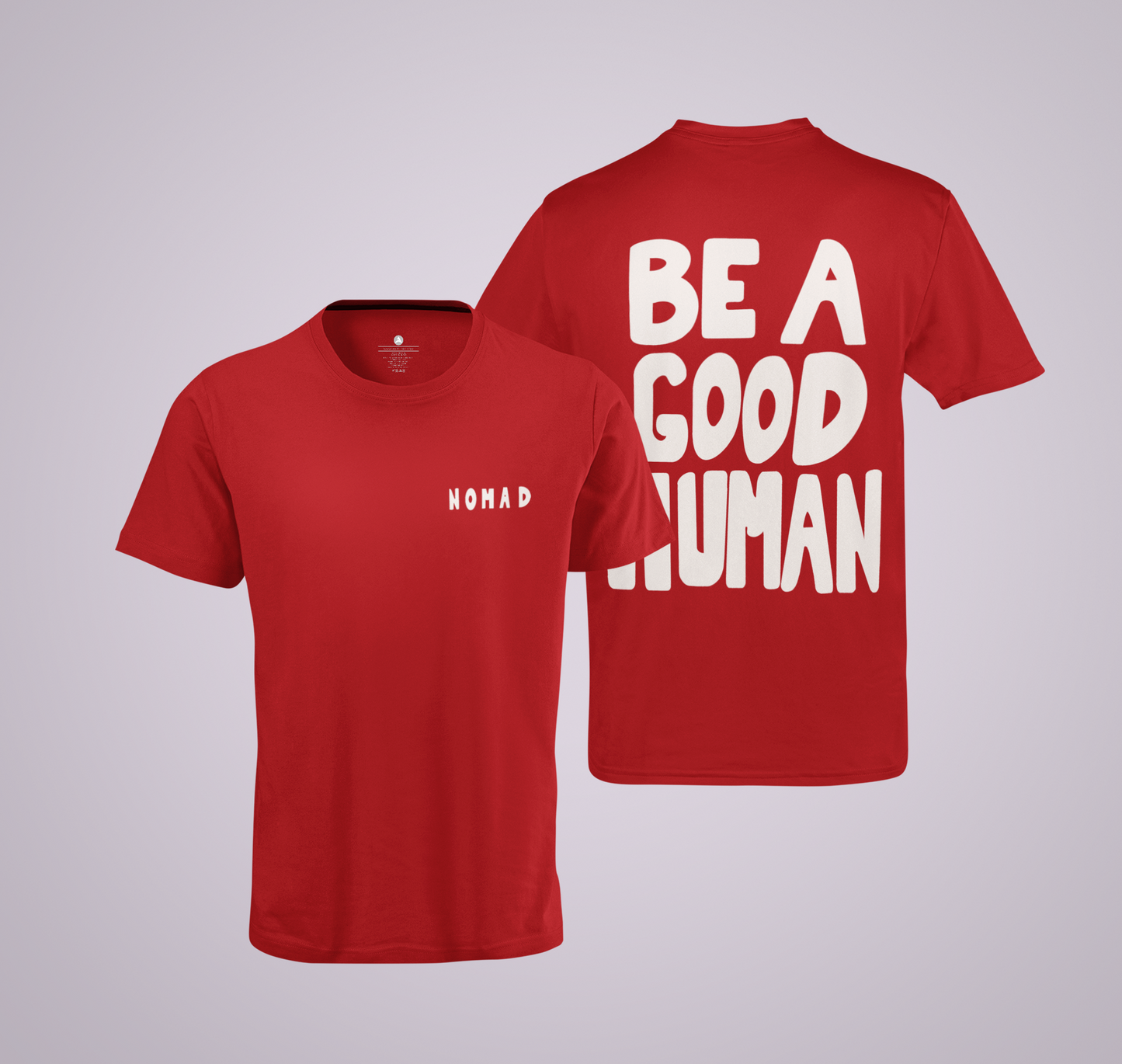Be a good human- Nomad- Jimin BTS Regular Fit T-Shirts RED