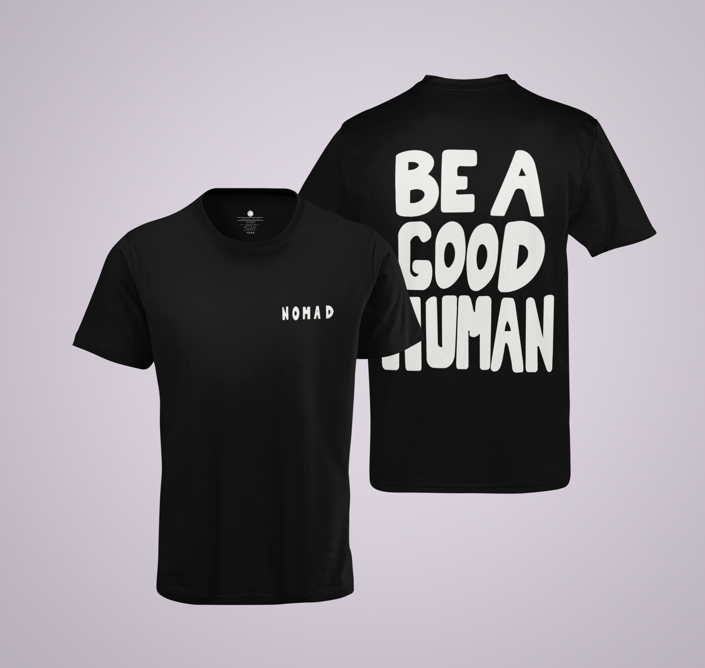 Be a good human- Nomad- Jimin BTS Regular Fit T-Shirts BLACK