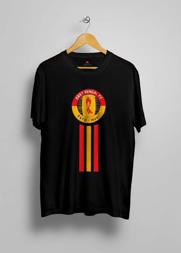 East Bengal Regular Fit T-Shirt | Antherr BLACK