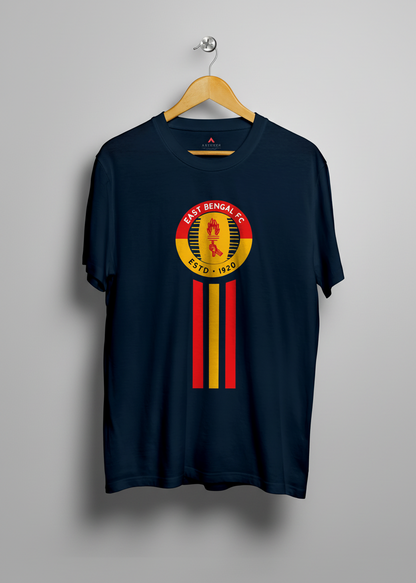 East Bengal Regular Fit T-Shirt | Antherr NAVY BLUE