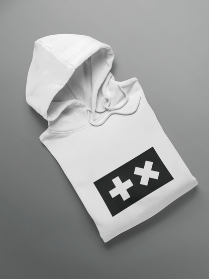 Martin Garrix Emblem Unisex Winter Hoodies WHITE