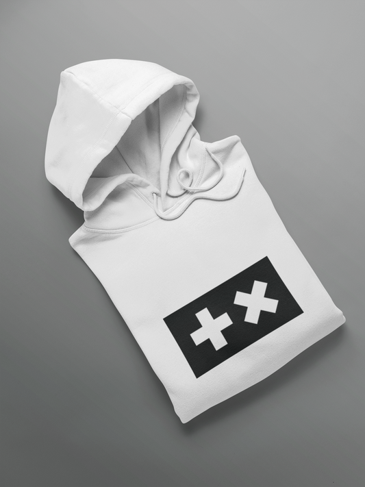 Martin Garrix Emblem Unisex Winter Hoodies WHITE