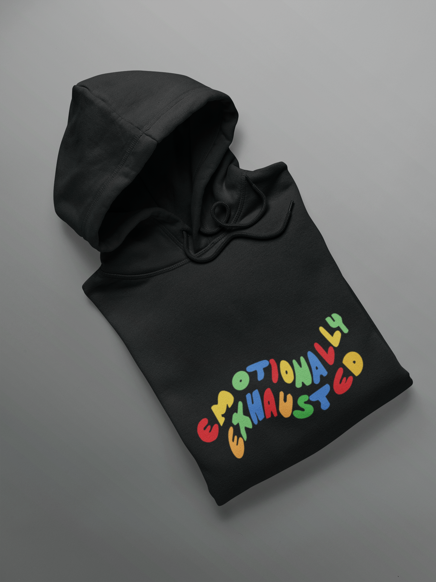 Emotionally Exhausted Unisex Winter Hoodies