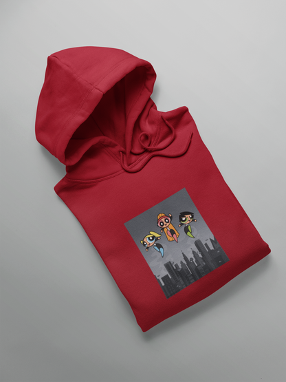 The Saviors - POWERPUFF GIRLS - WINTER HOODIES RED