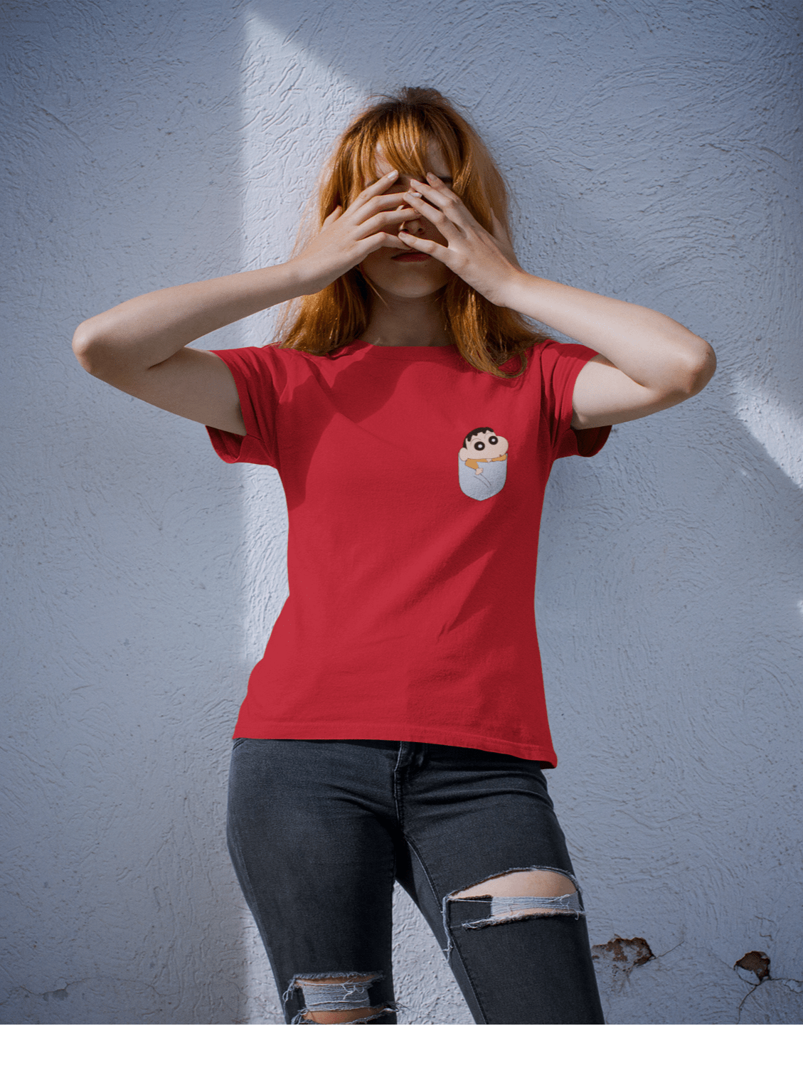 Shinchan Unisex Regular Fit T-Shirts