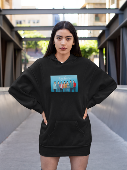 EUPHORIA : BTS - WINTER HOODIES BLACK