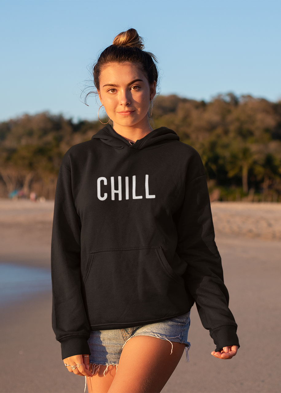 Chill Winter Hoodie BLACK