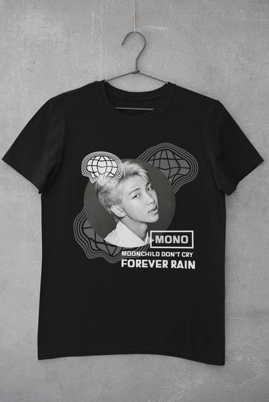 RM MONO Namjoon Regular Fit T-Shirt BLACK