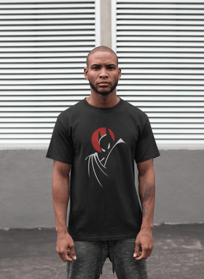 BATMAN FOREVER : HALF-SLEEVE T-SHIRTS BLACK