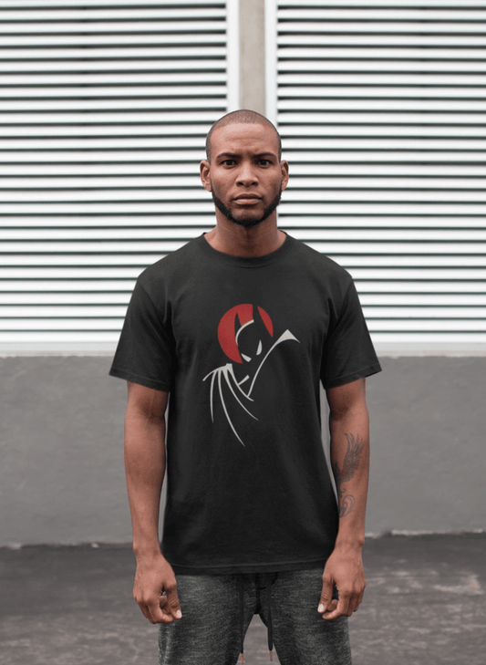 BATMAN FOREVER : HALF-SLEEVE T-SHIRTS BLACK