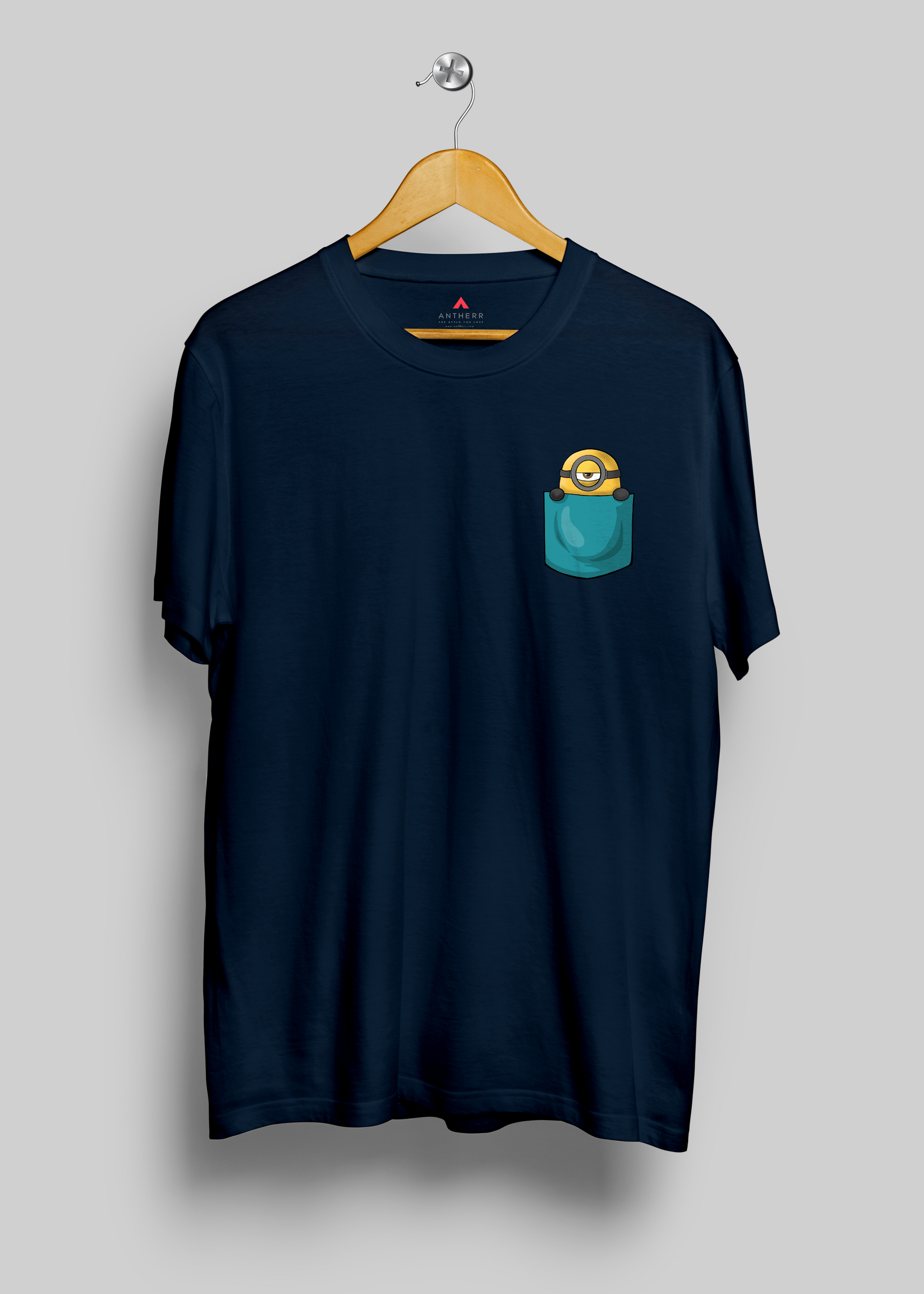 Minions Regular Fit T-Shirts NAVY BLUE